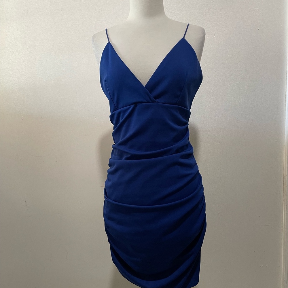 Windsor | Bodycon Blue mini dress